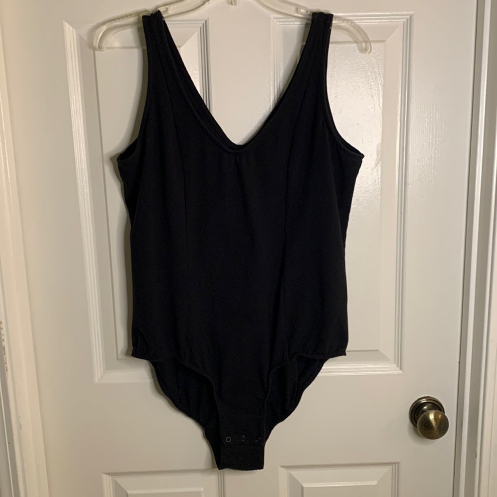 11 Honore Plus Size 1 Kerri Black Bodysuit